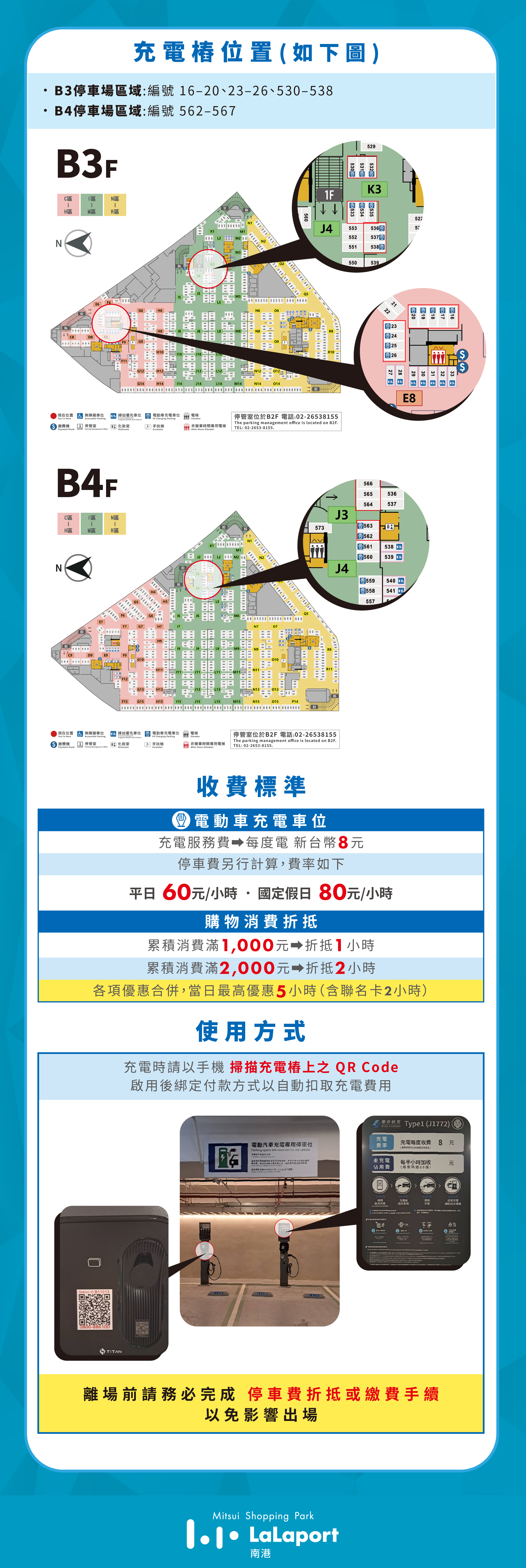 電動車充電車位