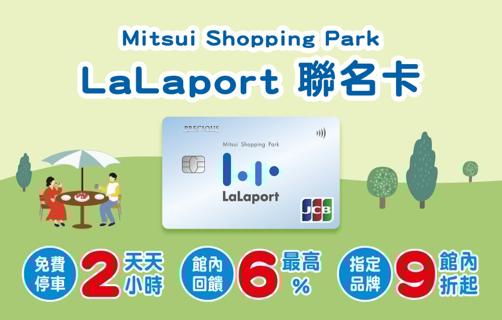 Mitsui Shopping Park 中信聯名卡 活動詳情