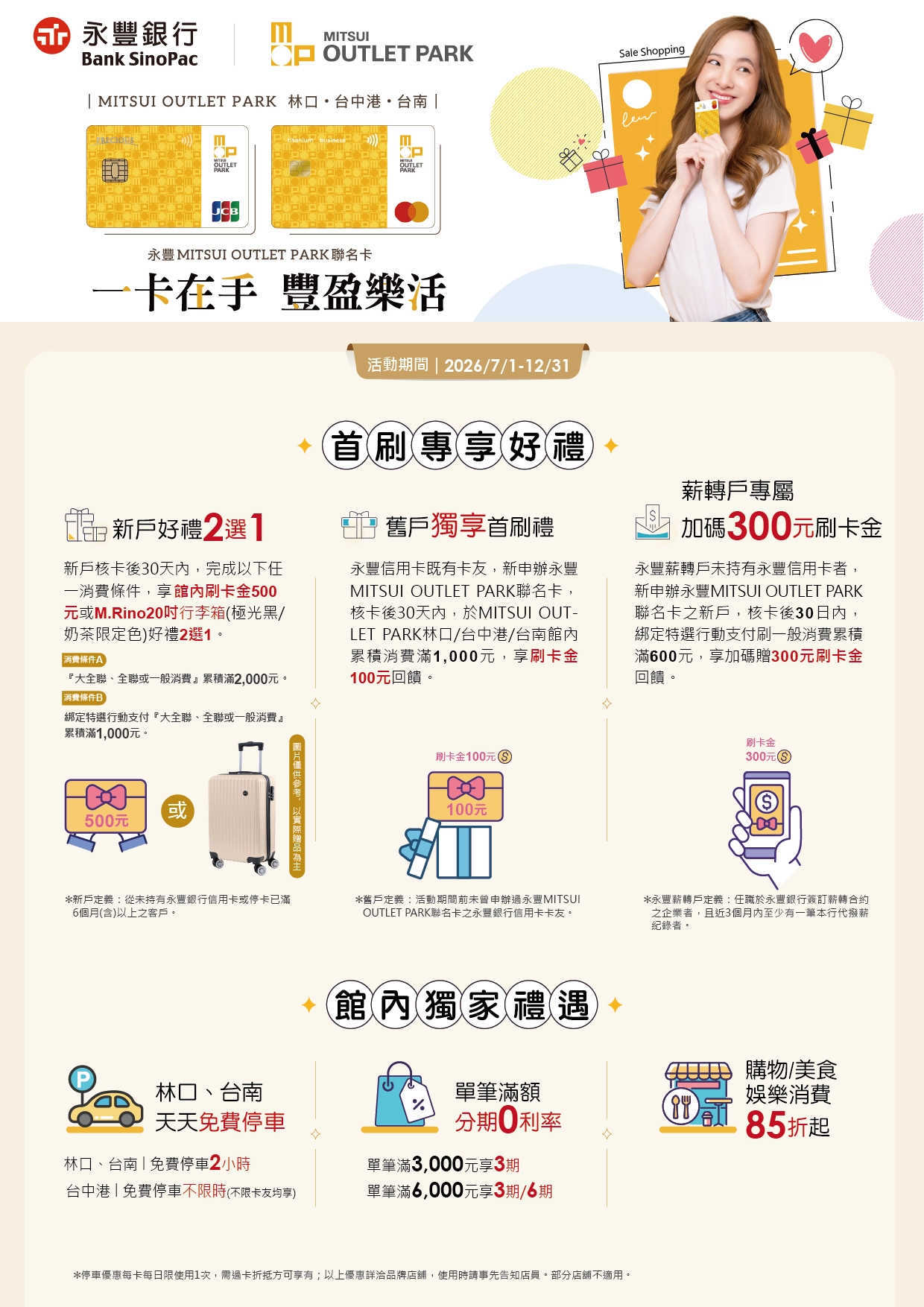 聯名卡優惠